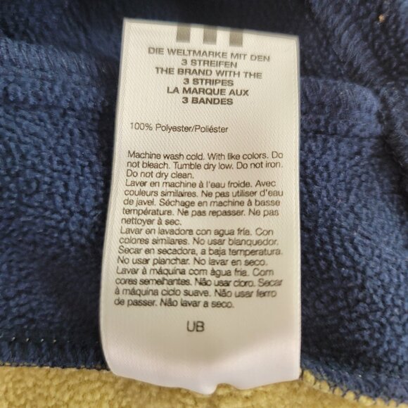 Men's Adidas Notre Dame full Zip Fleece  Clima warm Large - Picture 9 of 13